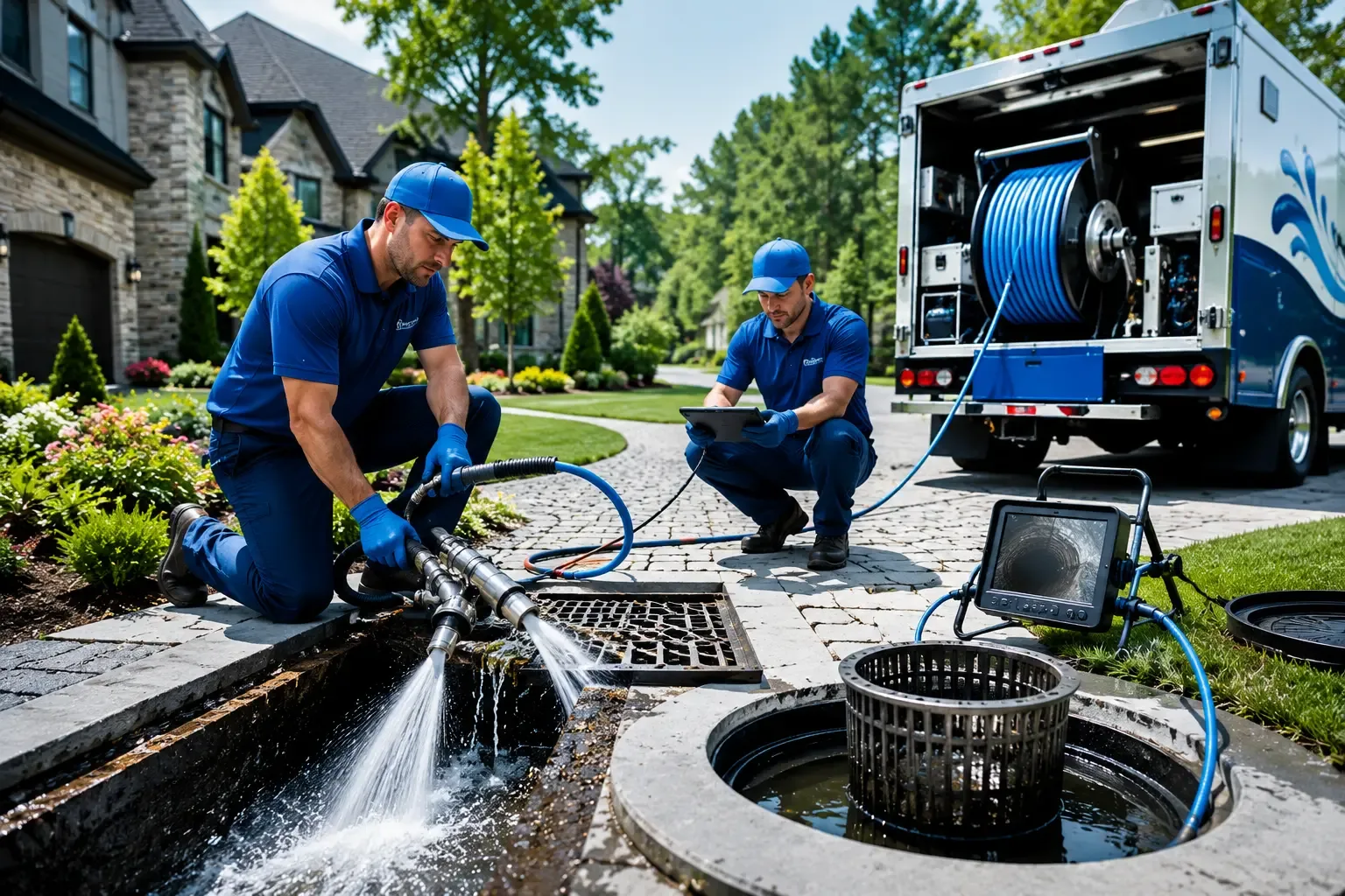 Local outdoor drain cleaning professionals in Biola, CA