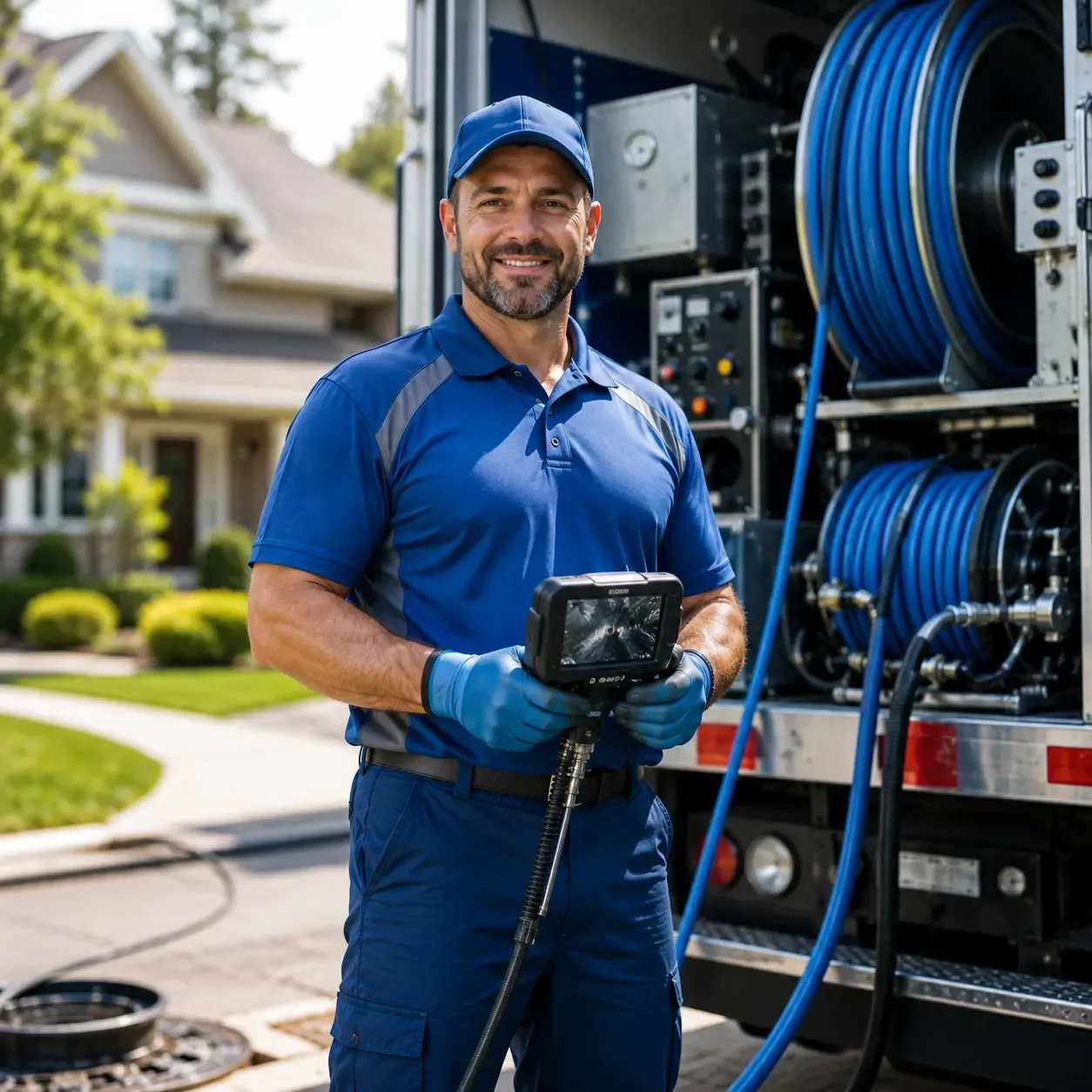 Local outdoor drain cleaning specialists in Biola, CA